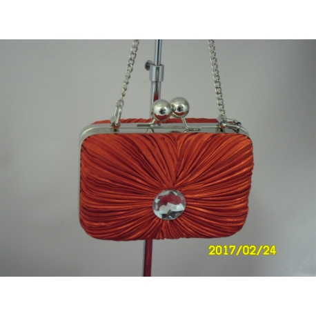 POCHETTE CERIMONIA RASO PLISSE' E.CORTI ART. 45254