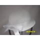 CAPPELLO CERIMONIA BIMBA  BIANCO