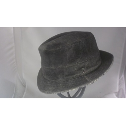 CAPPELLO VERA PELLE ALFONSO D'ESTE HAT