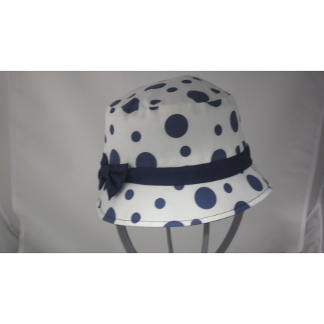 CAPPELLO BIMBA POIS 100% COTONE