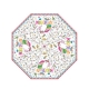 OMBRELLO BIMBA PVC TRASPARENTE CON IMMAGINE UNICORNO