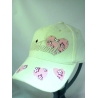 BASEBALL VELLUTO BIMBA CUORI
