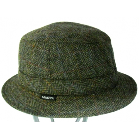 CAPPELLO PANIZZA SPINATO 100% LANA