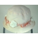 CAPPELLO CERIMONIA BIMBA ROSE 100% COTONE