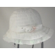 CAPPELLO CERIMONIA BIMBA GLITTER 100% COTONE