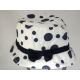 CAPPELLO BIMBA  POIS 100% COTONE