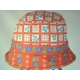 CAPPELLO BIMBA  FIORI 100% COTONE