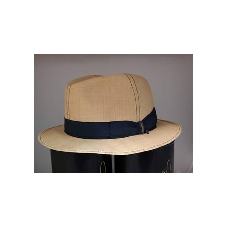 BORSALINO CAPPELLO MODELLO JONSON AR.140681 100% PAGLIA