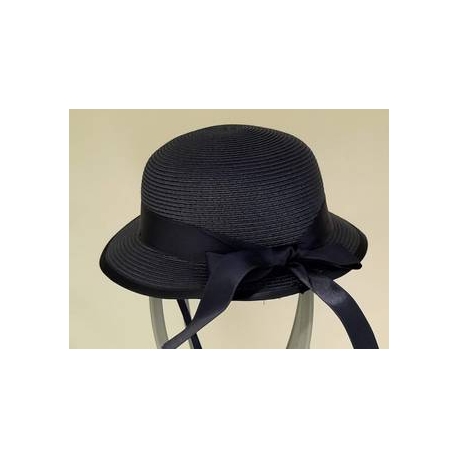 CAPPELLO CERIMONIA BIMBA BLU