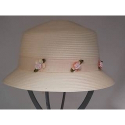 CAPPELLO CERIMONIA BIMBA AVORIO