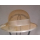 CAPPELLO CERIMONIA BIMBA SISAL AVORIO