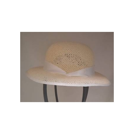 CAPPELLO CERIMONIA BIMBA BIANCO NATURALE