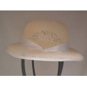 CAPPELLO CERIMONIA BIMBA BIANCO NATURALE