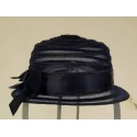 CAPPELLO CERIMONIA BIMBA BLU