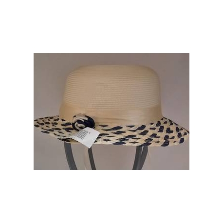 CAPPELLO CERIMONIA BIMBA BICOLORE