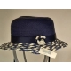 CAPPELLO CERIMONIA BIMBA BICOLORE