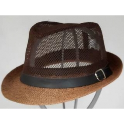 CAPPELLO TRILBY TRAFORATO CON CINTURINO