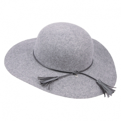 CAPPELLO FELTRO CON TESE LARGHE CON NAPPE