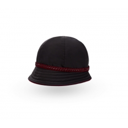 CLOCHE IN NAYLON CON BORDO A CONTRASTO