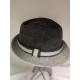 CAPPELLO PANIZZA MODELLO TRILBY BICOLORE