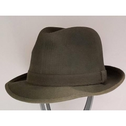 CAPPELLO BORSALINO CON IMPUNTURE PURO FELTRO