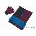 SET SCIARPA E GUANTI MISTO LANA ENRICO CORTI