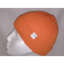 CUFFIA BAMBINO/A ARANCIONE 100% COTONE