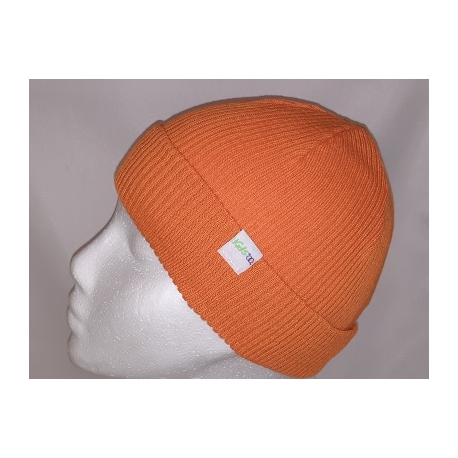 CUFFIA BAMBINO/A ARANCIONE 100% COTONE