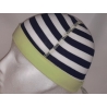 CUFFIA BAMBINO/A RIGHE COTONE 100%