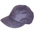 BASEBALL QUADRETTI GRIGIO 100% LANA