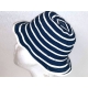 CAPPELLO BAMBINA ESTIVO BIANCO/BLU