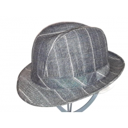 CAPPELLO ESTIVO  FANTASIA GRIGIO 100% COTONE