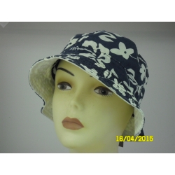 CAPPELLO DONNA DUBLE 100% COTONE