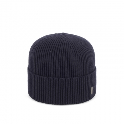 CUFFIA COTONE A COSTE CON RISVOLTO