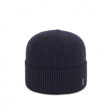 CUFFIA COTONE A COSTE CON RISVOLTO