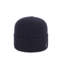 CUFFIA COTONE A COSTE CON RISVOLTO