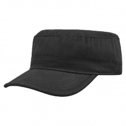 CAPPELLO MODELLO ARMY NERO 100% COTONE