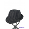 CAPPELLO TRILBY SCOZZESE BLU/GRIGIO