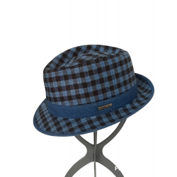 CAPPELLO TRILBY ONCE QUADRETTI