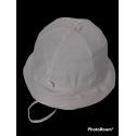 CAPPELLO CLOCHE BAMBINA ROSA 100% COTONE
