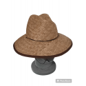 CAPPELLO PAGLIA UNISEX FALDA LARGA CON LACCETTO