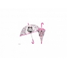 OMBRELLO MINNIE CUPOLA TRASPARENTE