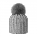 CUFFIA LUREX CON POM POM