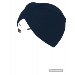 CAPPELLO TURBANTE BAMBINA COLORE NERO