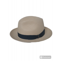 BORSALINO PANAMA QUITO TESA MEDIA CINTA CANNETE
