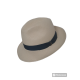 BORSALINO PANAMA QUITO TESA MEDIA CINTA CANNETE
