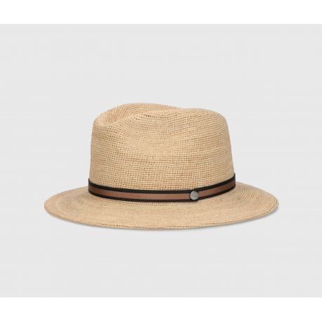 BORSALINO ARGENTINA RAFIA CROCHET FINE