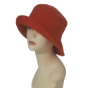 CLOCHE DONNA HARRIS TWEED ARANCIONE