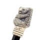 BASTONE DA COLLEZIONE TESTA PANDA