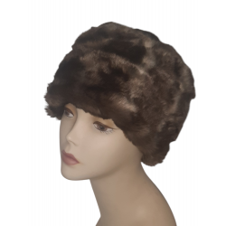 CAPPELLO COLBACCO ECOPELLICCIA BY ROSSOMENTA FIRENZE